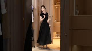I feel confident wearing this black dress. #ootd #fashion #style #summer #dress #black #outfit
