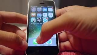 IOS 10 Iphone 5c 8gb hands on