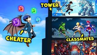 He can Absorb the Abilities of Anyone&Clear the Tower a Thousand times Faster than his Classmates!