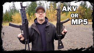 MP5 vs AKV