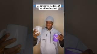 When you compare drinks in school @ValidVibez