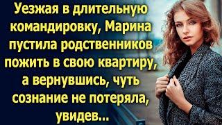 Марина пустила родственников пожить в свою квартиру, а вернувшись…