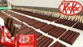 How Kit Kat Are Made In Factory - How It's Made Kit Kat