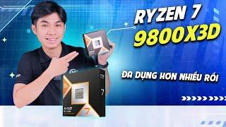 Ryzen 7 9800X3D - Giờ có thể làm được nhiều việc hơn nữa ! | Nguyễn Công PC