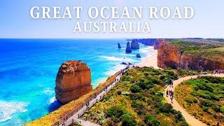 Great Ocean Road in Victoria Australia 4K UHD Drone video