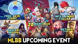 6 NEXT COLLAB EVENT | 20 UPCOMING MARKSMAN SKINS | LIMITED BATTLE EFFECT - Mobile Legends #whatsnext