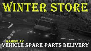 Winter Stores: Delivery Logistic Vehicle Spare Parts | SnowRunner GamePlay