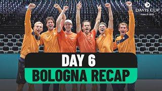 Day 6 Bologna Recap | Davis Cup 2024 Finals Group Stage