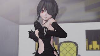 【MMD】 DRIVE - GIRL-CRUSH Sheath dress kurumi