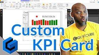 Create a custom KPI Card in a Power BI report