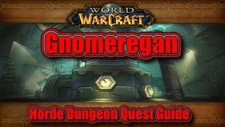 Classic WoW: Gnomeregan Horde Quest Guide