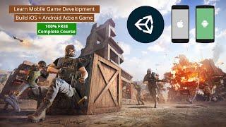 iOS Android Game Development Tutorial | Unity3d Mobile Game | COD Third Person Shooter Course 2024