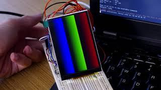 ILI9481 parallel display - MCU ESP32, parallel 8-bit interface, using I2S LCD mode