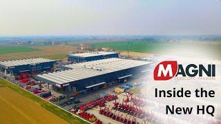 TOUR THE NEW FACTORY - Magni Telescopic Handlers Company Video