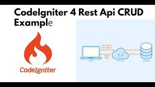 CodeIgniter 4  crud rest api in one video 