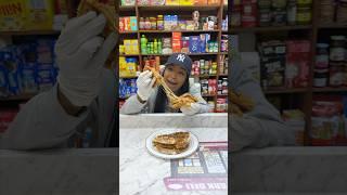 Chicken and Waffles into Chopped Cheese #prospectparkdeli #girl #funny #choppedcheese