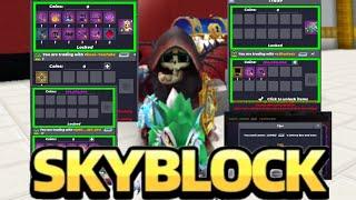 Gaining Profits in Trading and Lottery in Skyblock Blockman Go Episode 16