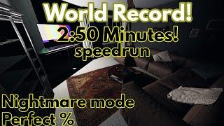 World record speedrun Nightmare Perfect%  | Tanglewood Street House | Phasmophobia