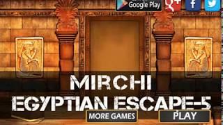 Mirchi egyptian escape 5 Walkthrough