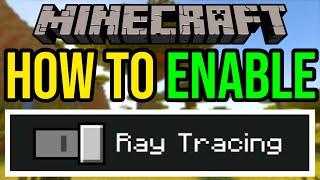 How To ENABLE RTX Ray Tracing In Minecraft!