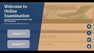 Online examination system full project using JSP, Servlet and Mysql database