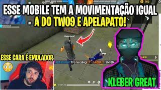 WEEDZÃO ENCONTROU MOBILE COM A MOVIMENTAÇÃO IGUAL A DE EMULADOR, PARECE O TWO9 E APELAPATO JOGANDO!