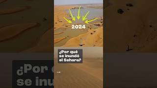 ¿Por qué se inundó el desierto del Sahara?