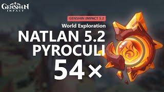 All 54 Pyroculus Location in Natlan 5.2 | Genshin Impact 5.2