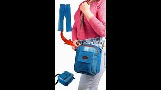 How to Upcycle Old Jeans into Shoulder Bag easily Miarti️