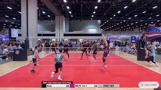 Edited - Miami United 14 N Camilo v Kali 14 hector | 2024 AAU Nationals | Pool Play Day 1