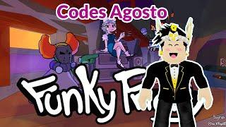 Nuevo code Agosto en Funky Friday roblox