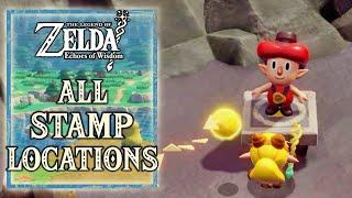 The Legend of Zelda Echoes of Wisdom - All Stamp Locations (Unlock Stamp Outfit)