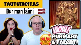 Tautumeitas - Bur man laimi | LATVIA EUROVISION REACTION!