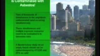 Jeff Camplin talks about asbestos on the Illinois shoreline at the ADAO conference in 2010