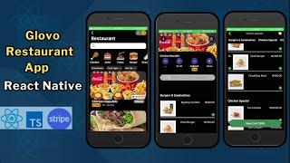 React Native Food Delivery App | Redux Toolkit | Glovo App Clone