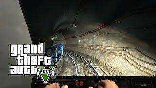 РАБОТАЮ МАШИНИСТОМ МЕТРО В GTA 5!