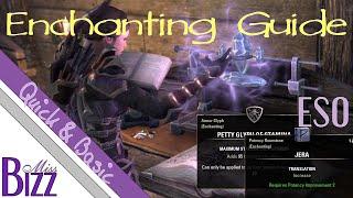 ESO Enchanting Guide  Quick &Basic [New Guide in Description] How to Enchant in Elder Scrolls Online