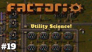 Automating Utility science Packs (Yellow) | Let’s Play Factorio Newbie Renir Plays | Ep 19