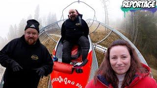 Welt Skicup Piste für jedermann - Steilste Sommerrodelbahn die wir je gefahren sind - Kaiserburg Bob