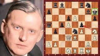 Alexander Alekhine Immortal Game! vs Alan Linnell Fletcher - London 1928 (Chessworld.net) - Amazing