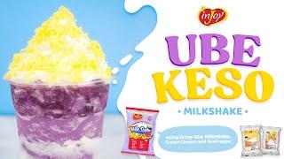 Ube Keso Milk Shake Recipe Tutorial | inJoy Philippines Official