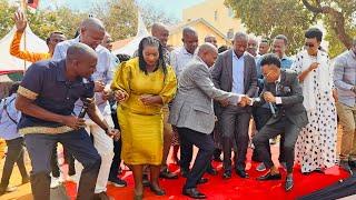 Stephen Kasolo Welcoming Deputy President Prof Kithure Kindiki @Mutomo Kitui County..