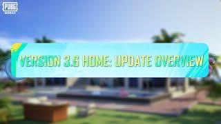 PUBG MOBILE | Version 3.6 Home: Update Overview