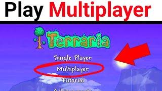 How to play Terraria multiplayer (New Updated) 2024