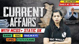 Current Affairs Today | 18 June Current Affairs 2025 | Daily Current Affairs | By Krati Mam