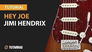 Como tocar Hey Joe - Jimi Hendrix en Guitarra electrica CLASE TUTORIAL COMPLETA