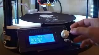 Быстрая калибровка AnyCubic Kossel Plus (Исправления кривого стола)