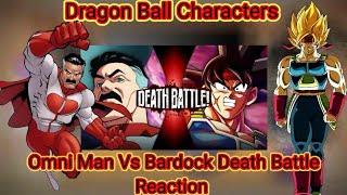 Dragon Ball Characters react to Omni-Man Vs Bardock Death Battle! (Gacha reaction)