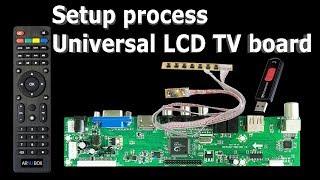 How to  setup a China Universal TV controller.#part-4