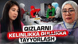 Kelinlikka tayyorlash markazidan eksklyuziv reportaj #ozbekiston #kelin